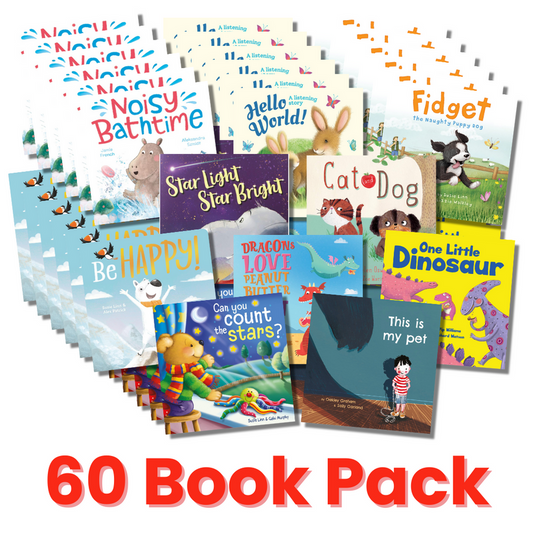 Noisy Bathtime 60 Book Pack (6 copies of each)