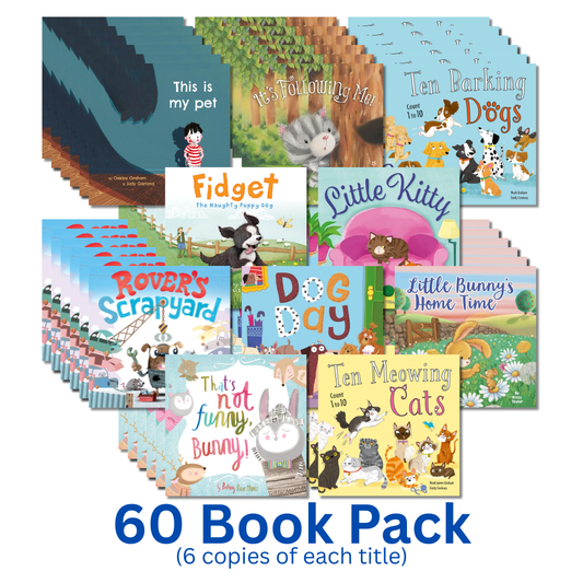 My Favourite Pet 60 Book Pack (6 copies of each title)