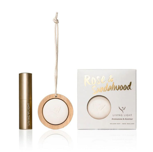 Living Light Rose & Sandalwood Aromastone & Atomiser