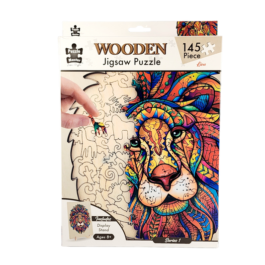Lion Wooden Jigsaw Puzzle